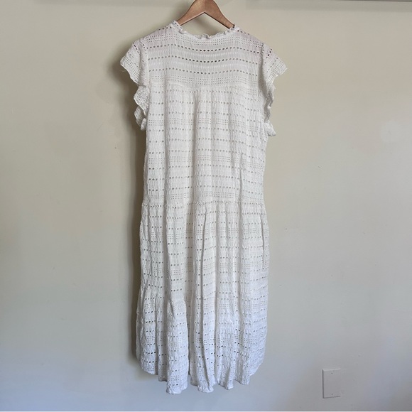 Dylan Bohème Embroidered Eyelet Dress XL - Picture 5 of 8